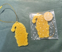 Manó - méhviasz karácsonyfadísz