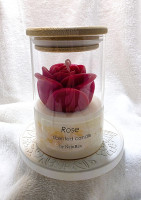 Málna és Rózsa illatgyertya