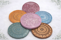 Kerek gyertyaalátét